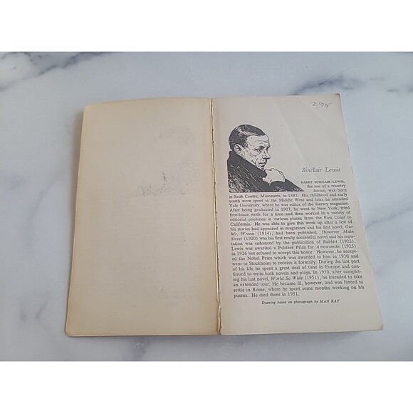 Main Street Sinclair Lewis Paperback - Picture 2 of 10